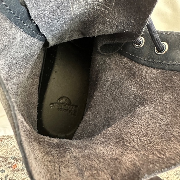 Dr. Martens Pascal Leather Boots, Navy Blue, Like New, Size 10 - Picture 12 of 13